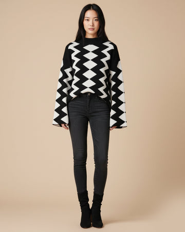 Fleur Vintage Pullover