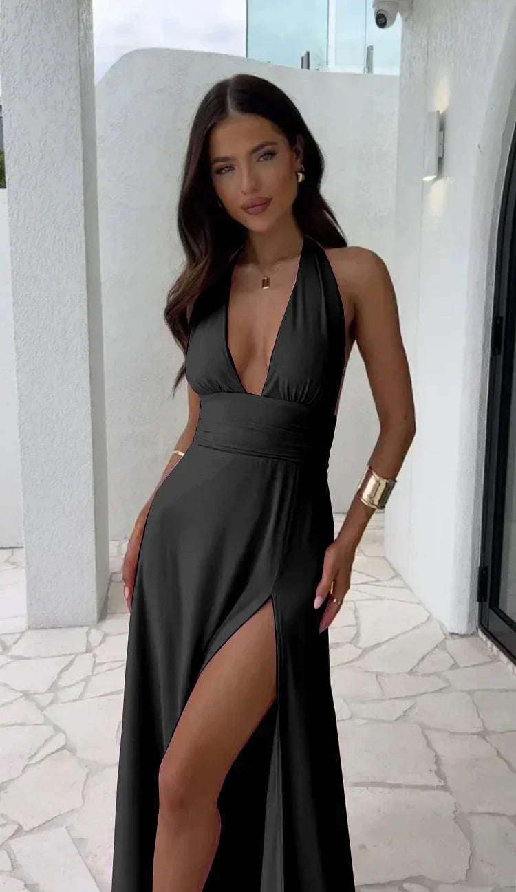 Lexi Long Slit Dress