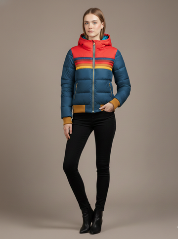 Jazzie Puffer Hooded Jacket