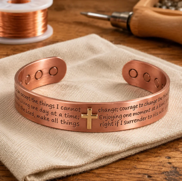 Faith Copper Bracelet